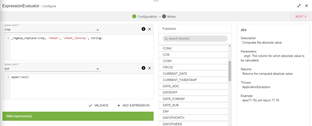 addExpressionFilter