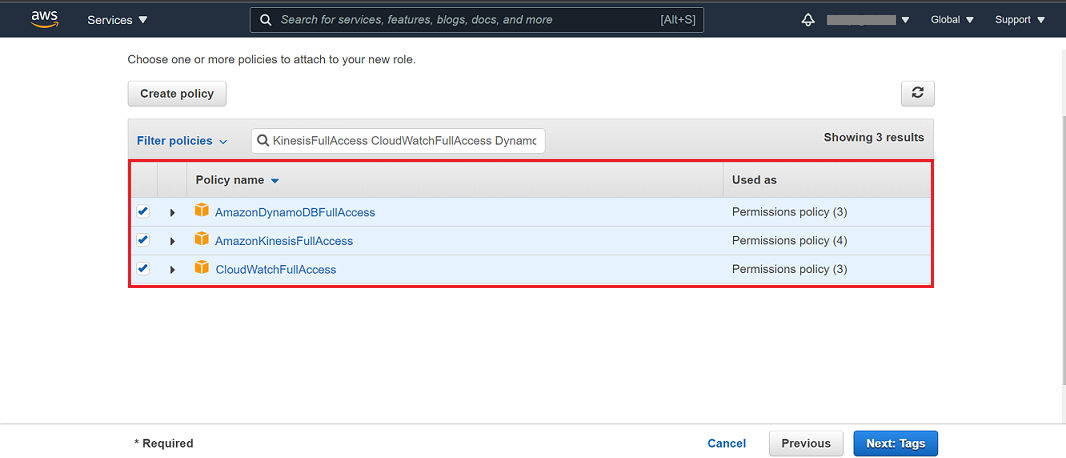 Kinesis_Policies
