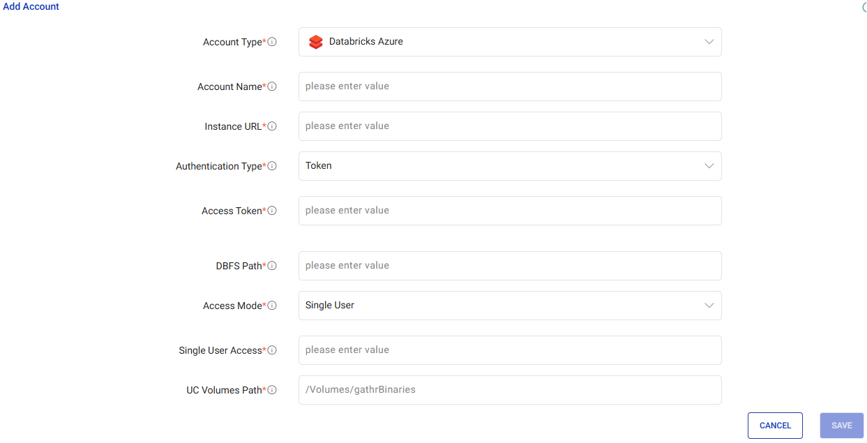 Select-Databricks-Account