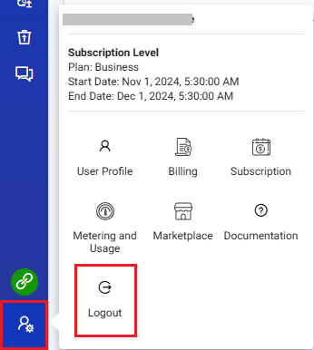 Logout