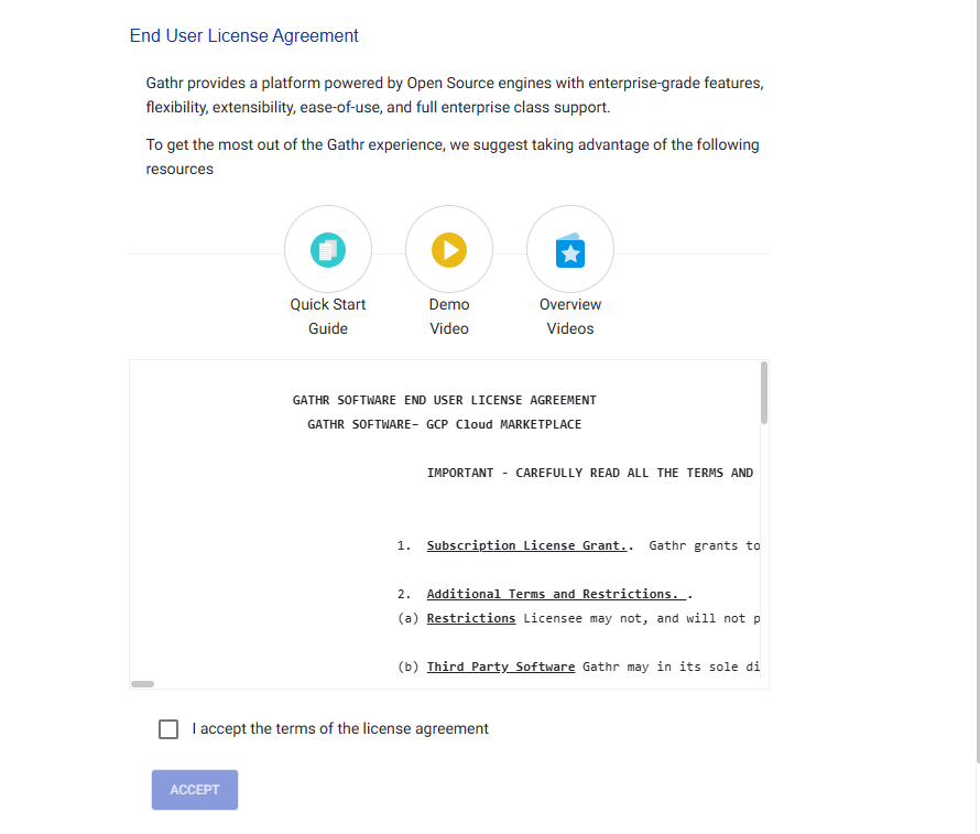 License Agreement