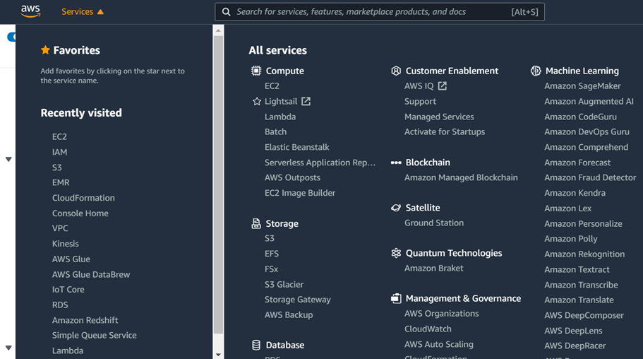 Navigate to VPC