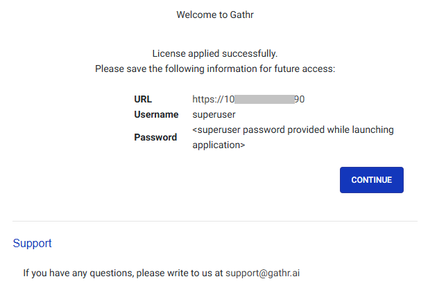Welcome Page