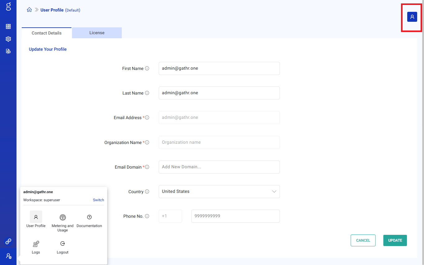 User Profile
